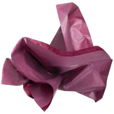 Silkespapper Burgundy